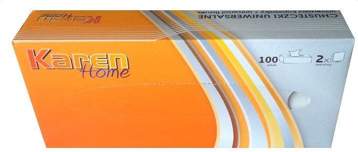 Pap.kosmet.kapesníky KAREN 100ks | Papírové a hygienické výrobky - Kapesníky Pap.kosmet.kapesníky KAREN 100ks | Papírové a hygienické výrobky - Kapesníky
